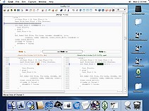 3-way merge on MacOS X
